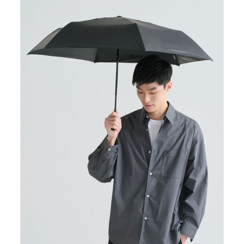 WPC Go-Koh Premium Black Wind Resistant UV Protection UPF 50+ Umbrella 55cm